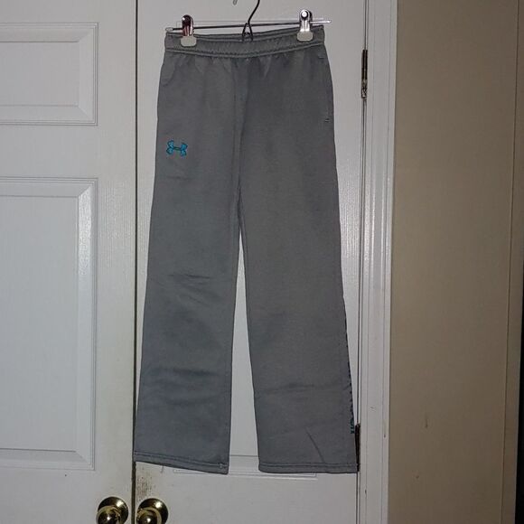 Under Armour loose fleece lined track sweatpants joggers SZ M - Picture 1 of 8